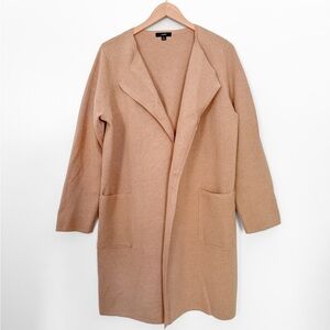 JCrew Juliette collarless sweater-blazer